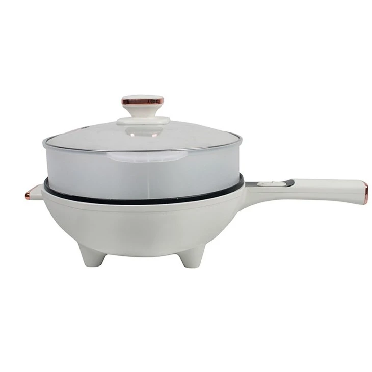Mini Elecric Skillet With Steamer