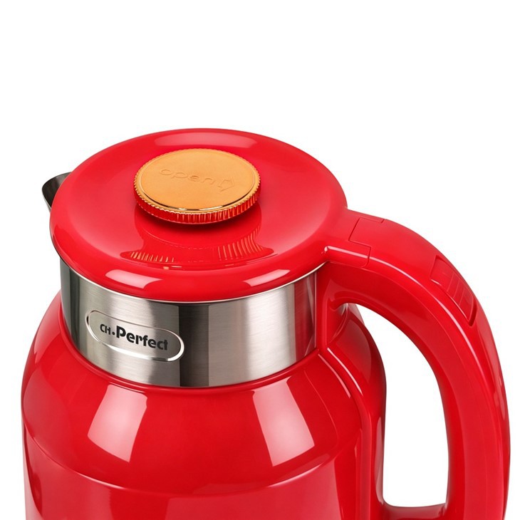 Stainless Steel Spray-painted Exterior, Plastic Overmolded Electric Kettle 1.6L best